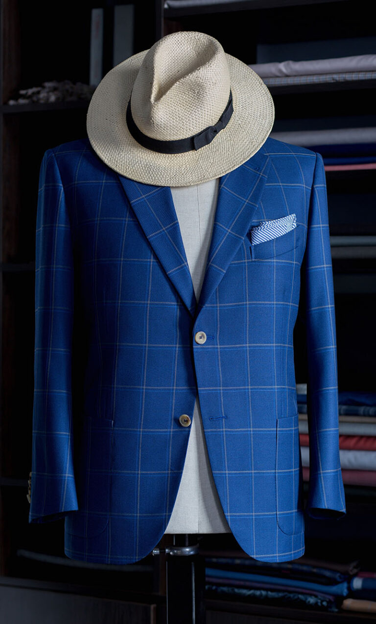 Italian Stitches Suit, Sports jacket with Peak lapel